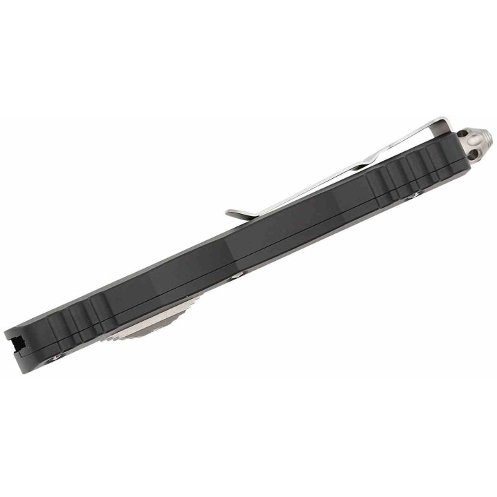 Couteau Microtech 227-10 Dirac AUTO OTF Double Edge Dagger Manche Black Aluminium USA MCT22710 - Livraison Gratuite