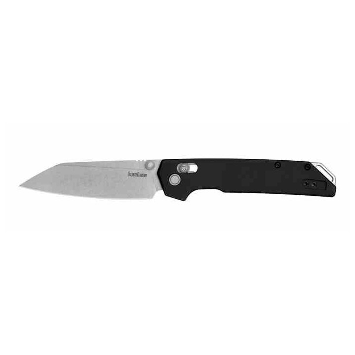 Couteau Kershaw Iridium DuraLock Reverse Tanto Lame Acier D2 SW Manche Alu IKBS Crossbar Lock Clip KS2038R - Livraison Gratuite