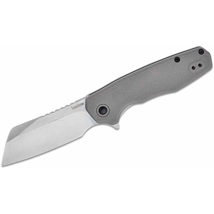 Couteau Kershaw Wharf A/O Lame Cleaver Acier 8Cr13MoV SW Manche GFN Linerlock Clip KS1414 - Livraison Gratuite