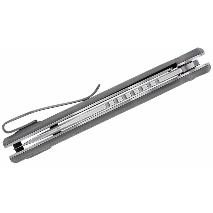 Couteau Kershaw Wharf A/O Lame Cleaver Acier 8Cr13MoV SW Manche GFN Linerlock Clip KS1414 - Livraison Gratuite