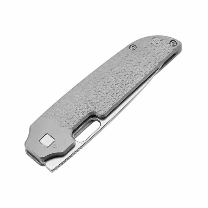 Couteau Kizer Varatas Titanium Handles S35VN SW Blade IKBS Frame Lock Clip KI3637A1 - Livraison Gratuite 