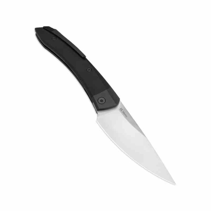 Couteau Kizer Momo Black Manche Aluminium Lame Acier 154CM IKBS Linerlock Clip KIV4663C1 - Livraison Gratuite