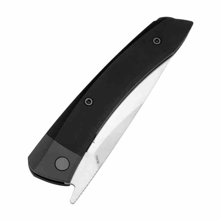 Couteau Kizer Momo Black Manche Aluminium Lame Acier 154CM IKBS Linerlock Clip KIV4663C1 - Livraison Gratuite