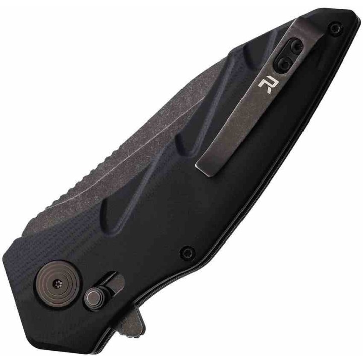 Couteau Revo Storm Crossbar Lock Black VG-10 Blade G10 Handle Clip REVSTMDPBK - Livraison Gratuite
