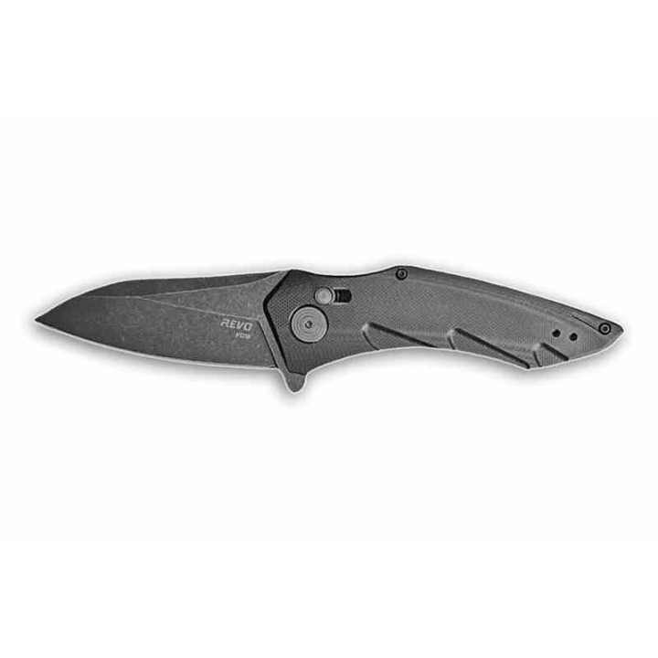 Couteau Revo Storm Crossbar Lock Black VG-10 Blade G10 Handle Clip REVSTMDPBK - Livraison Gratuite