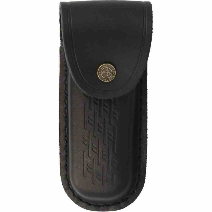 R15632 Couteau de CHasse Remington Hunter Lame Acier D2 Trailing Point Manche G10 Etui Cuir - Livraison Gratuite
