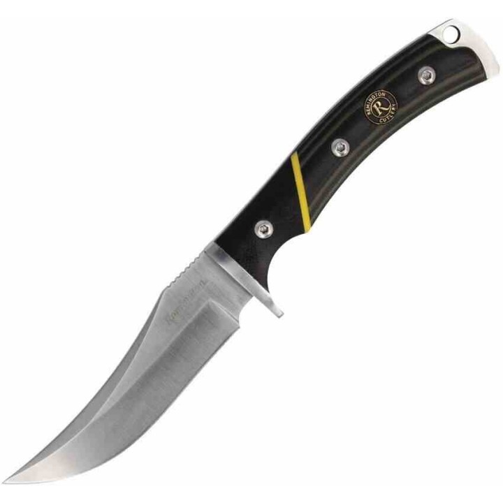 R15633 Couteau de CHasse Remington Hunter Lame Acier D2 Clip Point Manche G10 Etui Cuir - Livraison Gratuite