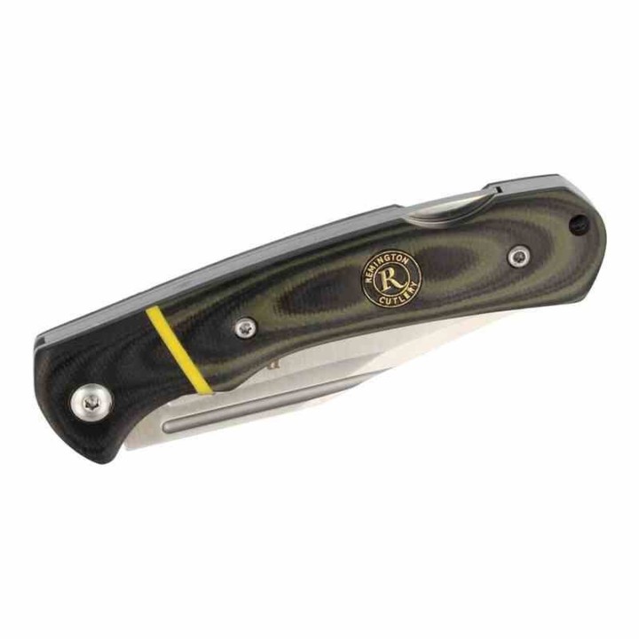R15639 Couteau Remington Hunter Lockback Lame Acier D2 Manche G10 Clip - Livraison Gratuite