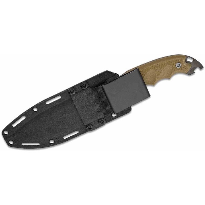 Couteau DPx Gear HEST 6 Milspec S35VN Black Blade OD Green G10 Handles Kydex Sheath USA DPXHSX061 - Livraison Gratuite