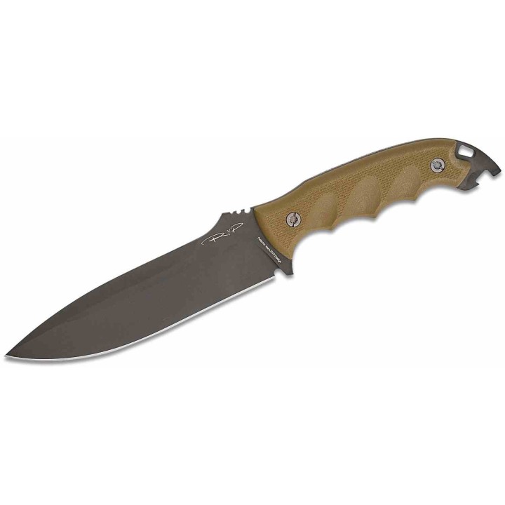 Couteau DPx Gear HEST 6 Milspec S35VN Black Blade OD Green G10 Handles Kydex Sheath USA DPXHSX061 - Livraison Gratuite