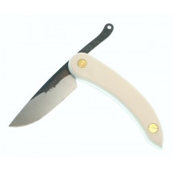 Couteau Piémontais SVORD The Peasant Knife White Lame carbone manche Abs Made in New Zealand SV140 - Livraison Gratuite