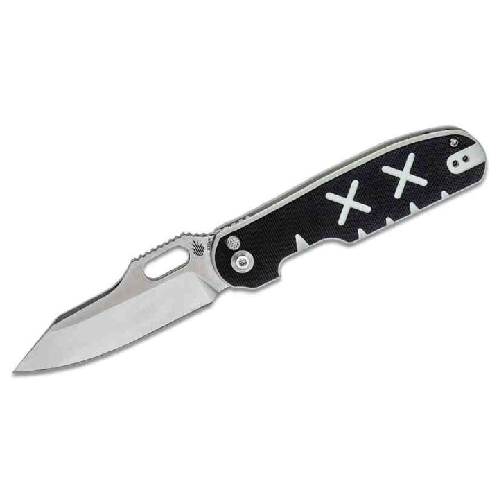 Couteau Kizer Cutlery Cormorant Button Lock Acier S35VN Manche G10 IKBS Clip KI4562 - Livraison Gratuite
