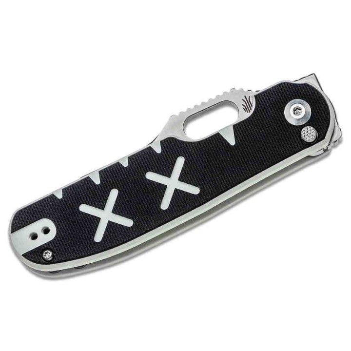 Couteau Kizer Cutlery Cormorant Button Lock Acier S35VN Manche G10 IKBS Clip KI4562 - Livraison Gratuite