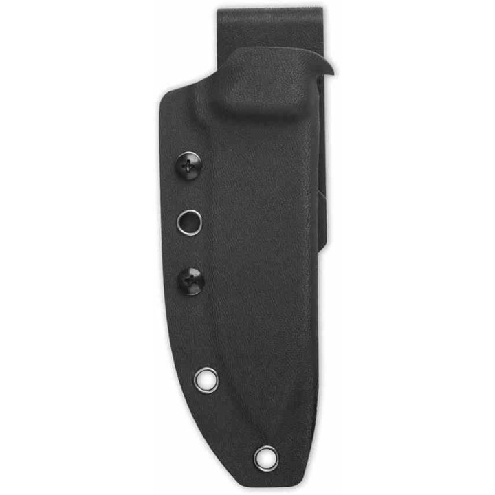Couteau QSP Canary Fixed Blade Brown Lame Acier Cr8Mo2VSi SW Manche Micarta Etui Kydex QS155A1 - Livraison Gratuite
