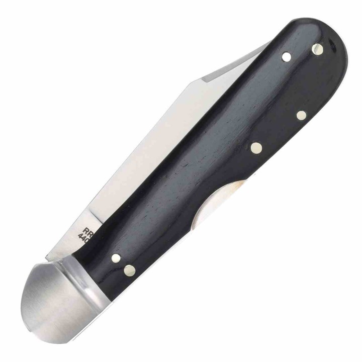 Couteau Rough Ryder Bearhead Copperhead Black Manche Bois Lame Acier 440 Lockback RR2563 - Livraison Gratuite