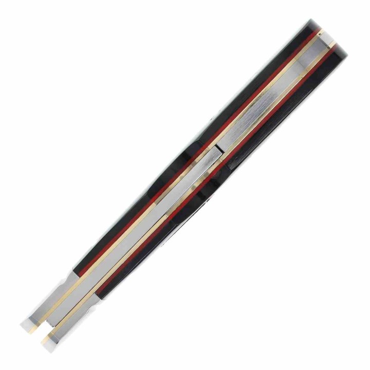 Couteau Rough Ryder Bearhead Copperhead Black Manche Bois Lame Acier 440 Lockback RR2563 - Livraison Gratuite