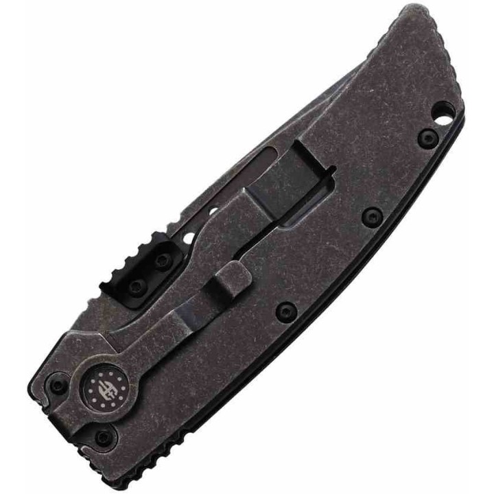 ATA04 Couteau Hoffner Knives WarMaster Framelock D2 Tanto Blade Stainless Handle Clip - Livraison Gratuite