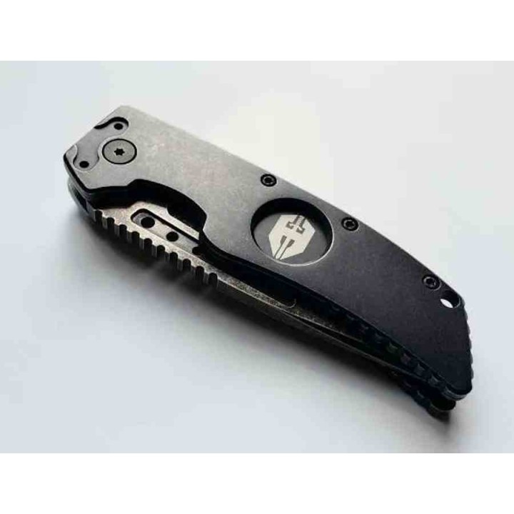 ATA04 Couteau Hoffner Knives WarMaster Framelock D2 Tanto Blade Stainless Handle Clip - Livraison Gratuite