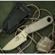 Couteau de Survie Izula II DT Version Desert Tan Carbone 1095 Manche Micarta ESEE Made In USA ESIZ2DT - Livraison Gratuite