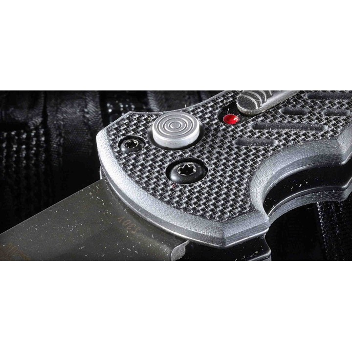 Couteau Automatique Gerber 06 Lame Tanto Acier S30V Manche G10 Button Lock Clip Made USA G1296 - Livraison Gratuite