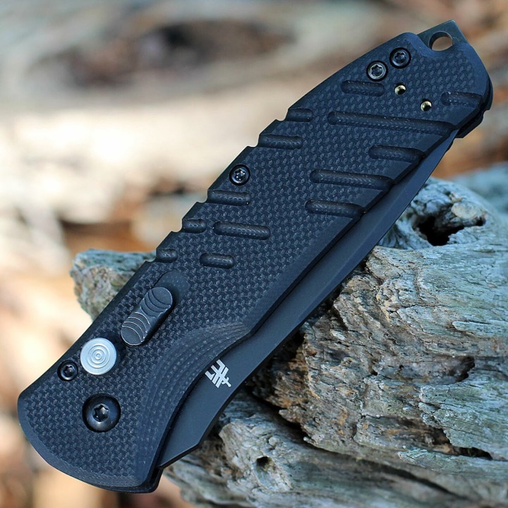 Couteau Gerber Propel Downrange Automatique Lame Tanto Acier 420HC Manche G10 Plunge Lock Clip USA G0842 - Livraison Gratuite