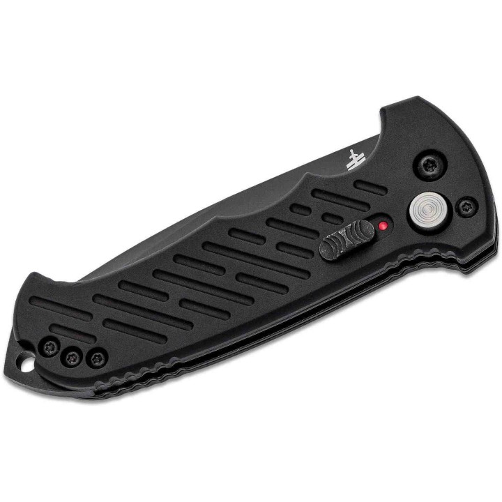 Couteau Automatique Gerber 06 Lame Tanto Acier S30V Part Serr Manche Alu Button Lock Clip Made USA G0850 - Livraison Gratuite