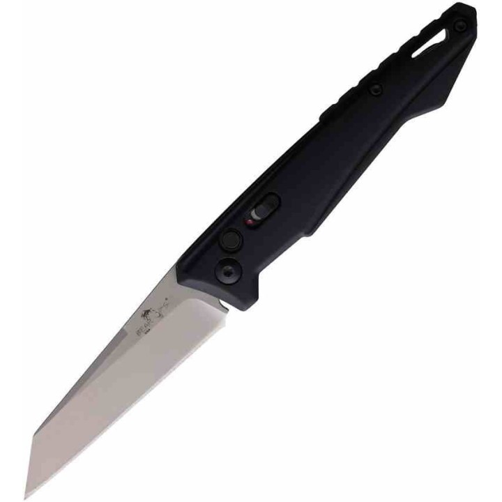 Couteau Automatique Bear & Son Bold Action XV Lame Acier 14C28N Bead Blast Reverse Tanto USA BC1500AIBKP - Livraison Gratuite