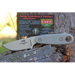 Couteau de Survie ESEE Izula II DT with Kit Carbone 1095 Manche Micarta Desert Tan Made In USA ESIZ2DTKIT - Livraison Gratuite