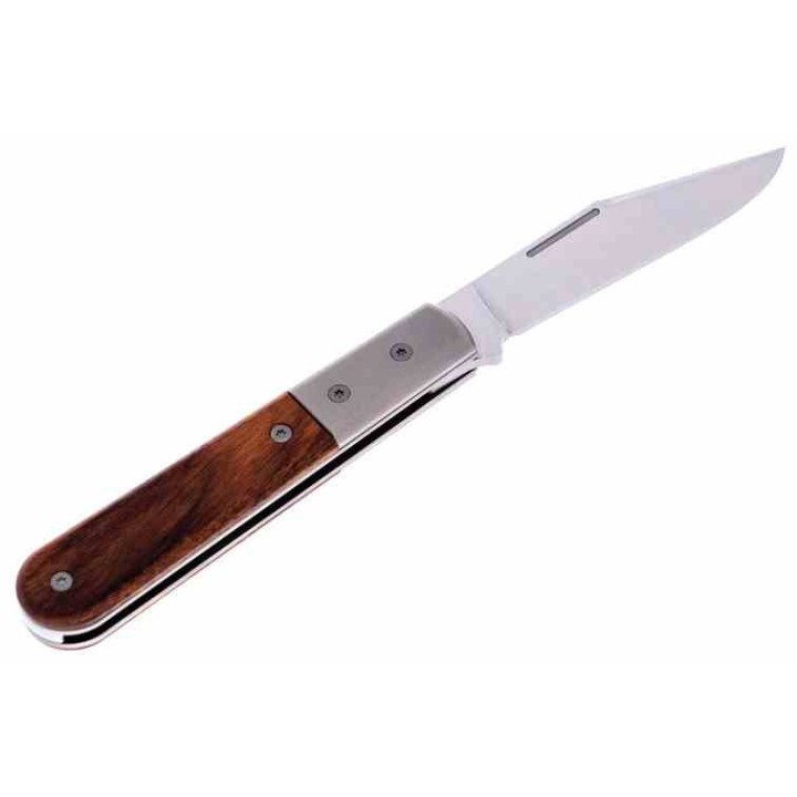 Couteau LionSteel Shuffler Barlow Santos Lame Acier M390 Manche Bois/Titane Slipjoint Italy LSTCK0112ST - Livraison Gratuite