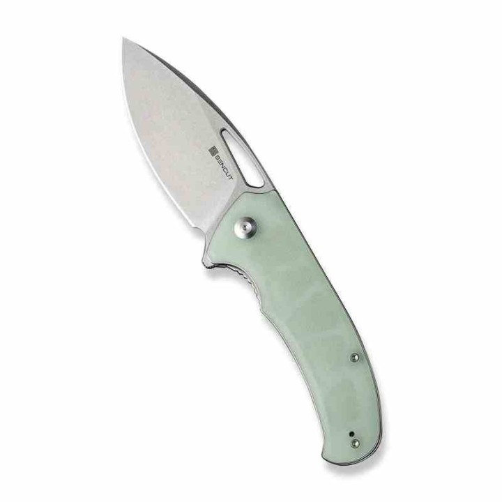 Couteau Sencut Phantara Jade Manche G10 Lame Acier 9Cr18MoV SW Drop Point IKBS Linerlock Clip S230142 - Livraison Gratuite