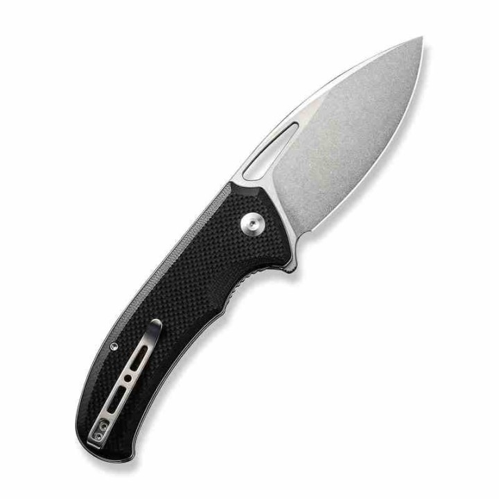 Couteau Sencut Phantara Black Manche G10 Lame Acier 9Cr18MoV SW Drop Point IKBS Linerlock Clip S230141 - Livraison Gratuite