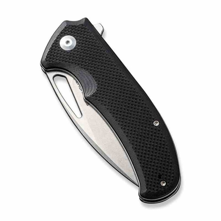 Couteau Sencut Phantara Black Manche G10 Lame Acier 9Cr18MoV SW Drop Point IKBS Linerlock Clip S230141 - Livraison Gratuite