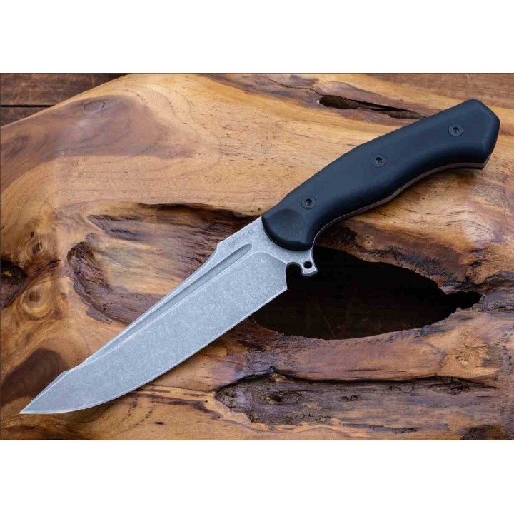 Couteau Tactical Begg Knives Alligator Black Manche G10 Lame Acier 14C28N Etui Kydex BG048 - Livraison Gratuite