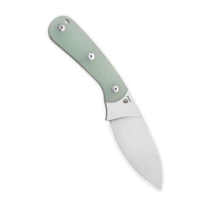 Couteau Kizer Baby Jade Lame Acier 154CM Manche G10 Etui Kydex KI1044C2 - Livraison Gratuite