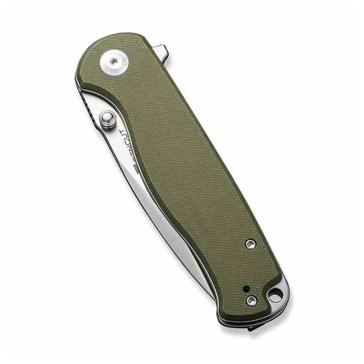 Couteau Sencut Errant OD Green Manche G10 Lame Acier 9Cr18MoV Satin IKBS Linerlock Clip S23054B2 - Livraison Gratuite