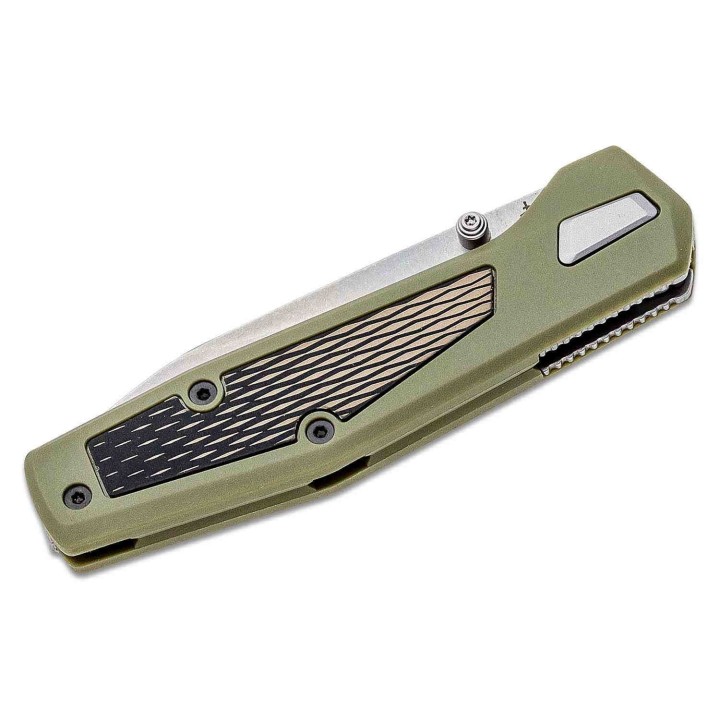 Couteau Gerber Fuse Green Lame Acier 7Cr17MoV Manche GRN Linerlock Clip G1875 - Livraison Gratuite