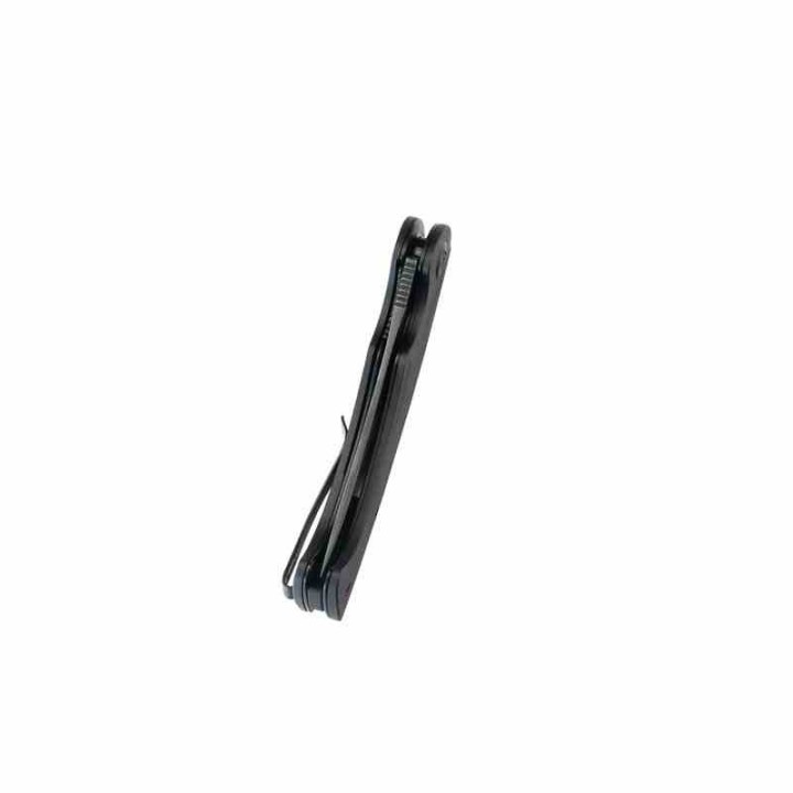Couteau Kubey Scimitar Black Manche G10 Lame Acier 14C28N Blackwash IKBS Linerlock Clip KUB173L - Livraison Gratuite