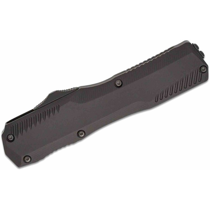 Couteau Kershaw Livewire OTF AUTO Black Lame Acier CPM-MagnaCut Part Serrated Manche Alu USA KS9000BLKST - Livraison Gratuite
