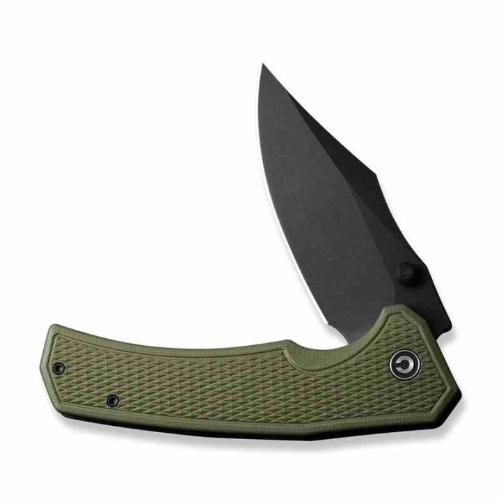 Couteau CIVIVI Vexillum OD Green Manche G10 Lame Acier Nitro-V Blk Clip Point IKBS Linerlock CIVC23003D2 - Livraison Gratuite