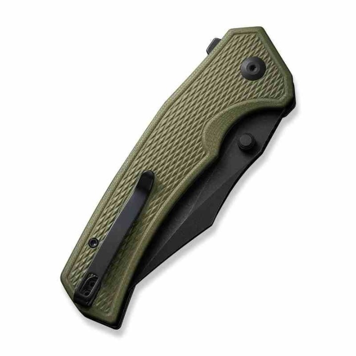 Couteau CIVIVI Vexillum OD Green Manche G10 Lame Acier Nitro-V Blk Clip Point IKBS Linerlock CIVC23003D2 - Livraison Gratuite
