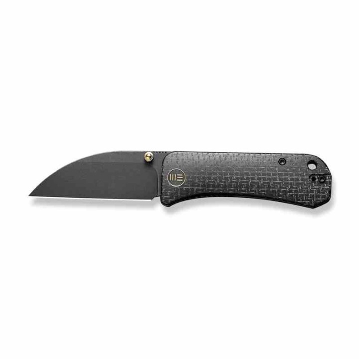 Couteau We Knife Banter Black Burlap Lame Wharncliffe Acier S35VN BLK Manche Micarta IKBS Clip WE19068J1 - Livraison Gratuite