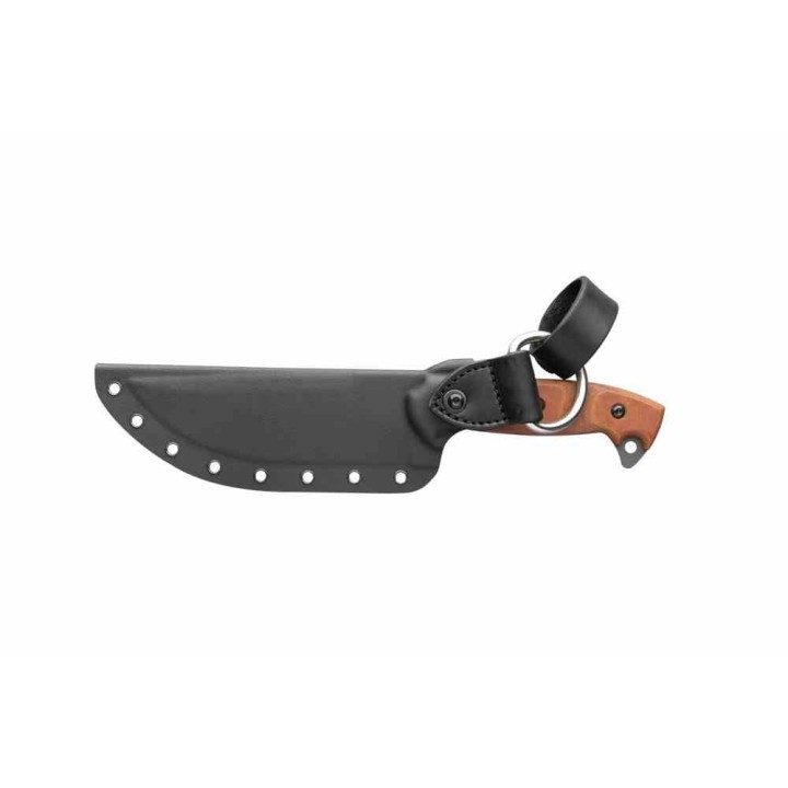 Couteau Tops Armado 6.5 Tan Manche Micarta Lame Acier Carbone 1095 Etui Kydex Made USA TPARM01 - Livraison Gratuite