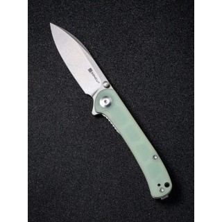 Couteau SENCUT Scepter Jade Manche G10 Lame Acier 9Cr18MOB IKBS Linerlock CLip SA03C - Livraison Gratuite