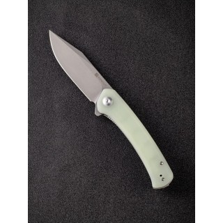 Couteau SENCUT Snap Jade Manche G10 Lame Acier 9Cr18MOB IKBS Linerlock CLip SA05CV1 - Livraison Gratuite