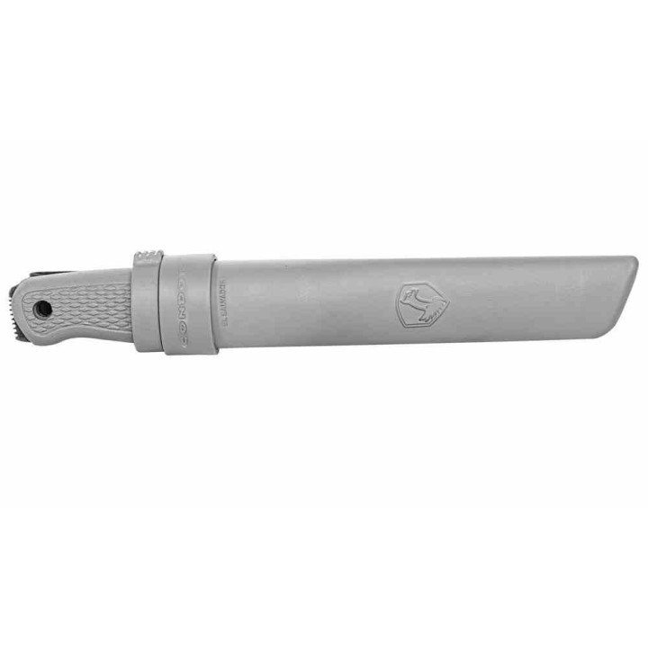Couteau Condor Trog Lame Acier Carbone Martelé 1095 Manche & Etui Polypropylene Made Salvador CTK396542HC - Livraison Gratuite