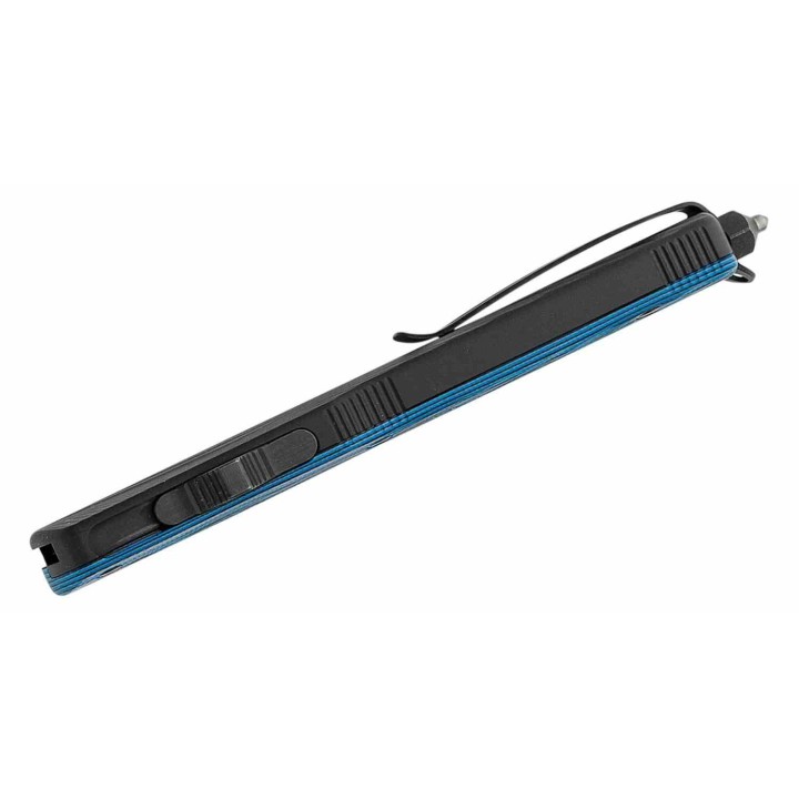 Couteau Hogue Counterstrike OTF AUTO Tanto Lame Acier CPM-20CV Manche G-Mascus Blue Clip Made USA HO34863 - Livraison Gratuite