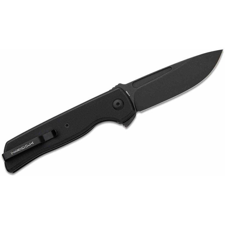 Couteau Terzuola Tactical ATCF Lite Black Manche G-10 Lame Acier Nitro-V Linerlock Clip  FF010BB - Livraison Gratuite