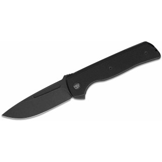 Couteau Terzuola Tactical ATCF Lite Black Manche G-10 Lame Acier Nitro-V Linerlock Clip  FF010BB - Livraison Gratuite