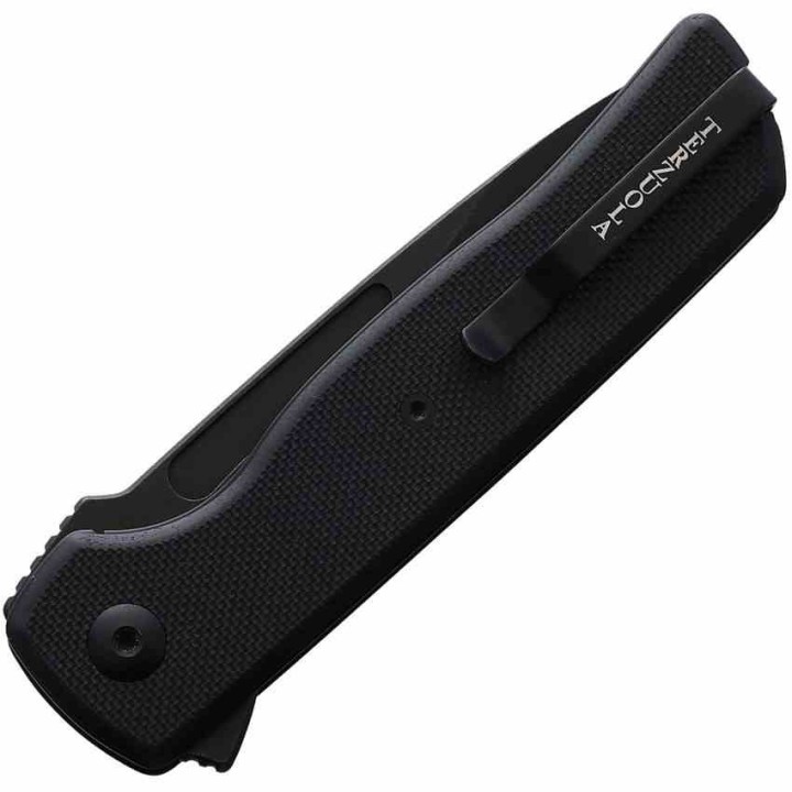 Couteau Terzuola Tactical ATCF Lite Black Manche G-10 Lame Acier Nitro-V Linerlock Clip  FF010BB - Livraison Gratuite