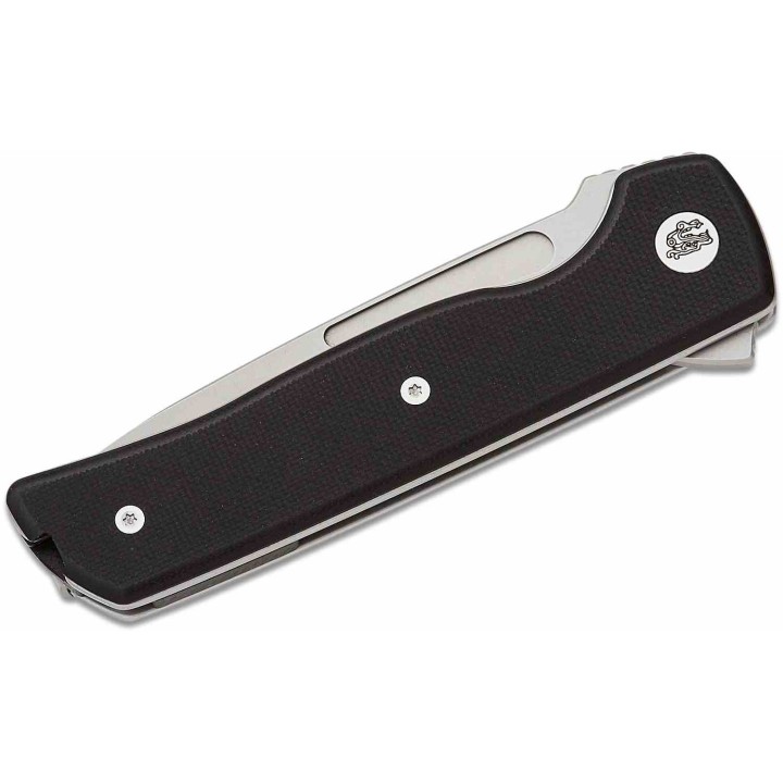 Couteau Terzuola Tactical ATCF Lite Black Manche G-10 Lame Acier Nitro-V SW Linerlock Clip FF010BS - Livraison Gratuite